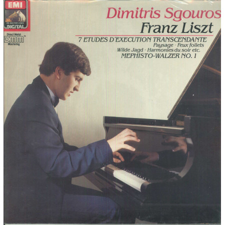Sgouros, Liszt Lp Vinile Etudes D'Execution Transcendante / EL2701771 Sigillato