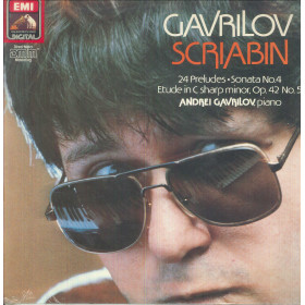 Gavrilov, Scriabin Lp Vinile 24 Preludes, Sonata N. 4, Etude In C Sharp Minor, Op. 42 N.5