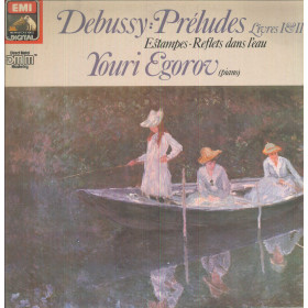 Debussy, Egorov Lp Vinile Préludes, Estampes, Reflets Dans L'Eau Sigillato