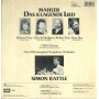 Mahler, Rattle LP Vinile Das Klagende Lied / EMI Digital – 2701361 Sigillato