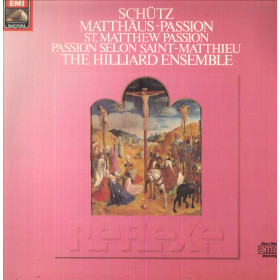Schütz, Hilliard Ensemble LP Vinile Matthaus-Passion / 2700181 Nuovo
