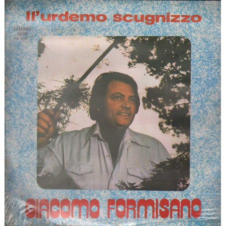 Giacomo Formisano LP Vinile Ll'urdemo Scugnizzo / Casanova Show – FG3009 Sigillato