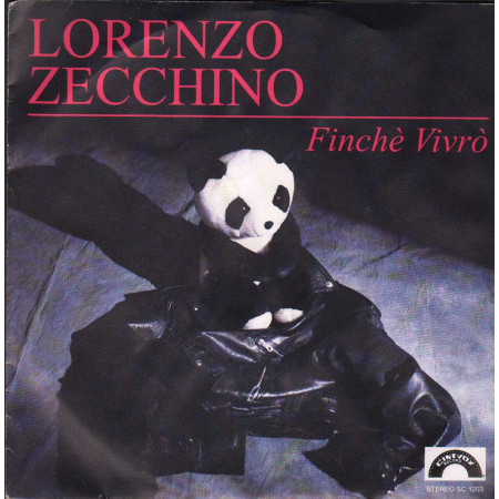 Lorenzo Zecchino Vinile 7" 45 giri Finchè Vivrò / Ti Vorrei Quanto Ti Vorrei Nuovo