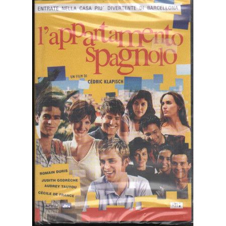 L'Appartamento Spagnolo DVD Cedric Klapisch / Sigillato 8032807011318