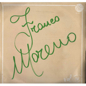 Franco Moreno LP Vinile Vol. IV 4 / Visco Disc – VS7036 Sigillato