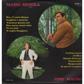 Mario Merola, Pino Mauro LP Vinile Omonimo, Same / Revival Folk – RV219 Nuovo