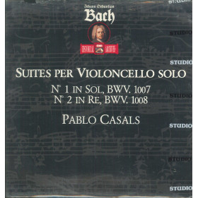 Bach ‎LP Vinile Suites Per Violoncello Solo N.1 In Sol, BWV. 1007 N. 2 In Re, BWV 1008