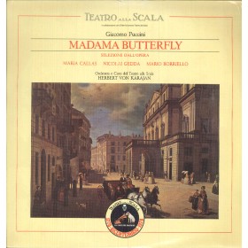 Puccini, Callas, Gedda, Borriello LP Vinile Madama Butterfly / 3C06300550 Sigillato