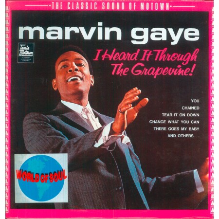 Marvin Gaye ‎Lp Vinile I Heard It Through The Grapevine / Tamla Motown Nuovo