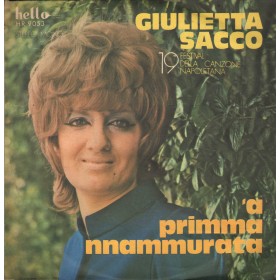 Giulietta Sacco Vinile 7" 45 giri 'A Primma Nnammurata / Addio Nuovo