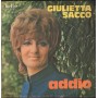 Giulietta Sacco Vinile 7" 45 giri 'A Primma Nnammurata / Addio Nuovo