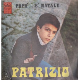Patrizio LP Vinile Papà... È Natale / Zeus Record – BE0070 Sigillato