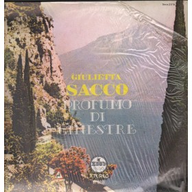 Giulietta Sacco ‎LP Vinile Profumo Di Ginestre / Zeus Record – BE0069 Sigillato