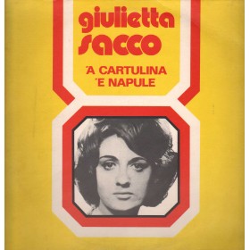 Giulietta Sacco ‎LP Vinile 'A Cartulina 'E Napule / Vis Radio – LPLV3348 Nuovo