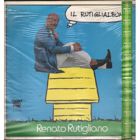 Renato Rutigliano LP Vinile Il Rutiglialbum / Snort – ZSLSP34082 Sigillato