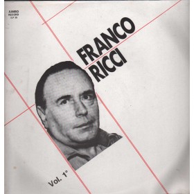 Franco Ricci ‎LP Vinile Franco Ricci Vol. 1 / Jumbo Record  – JLP25 Nuovo