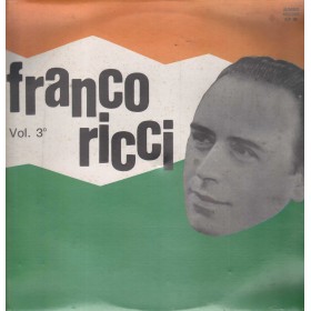 Franco Ricci ‎LP Vinile Franco Ricci Vol. 3 / Jumbo Record ‎– JLP30 Sigillato