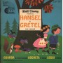 Walt Disney Vinile 7" 45 giri Hansel E Gretel, Con Canzoni / LLP317 Nuovo