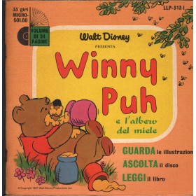 Walt Disney Vinile 7" 45 giri Winny Puh E L'Albero Del Miele /  LLP313 Nuovo
