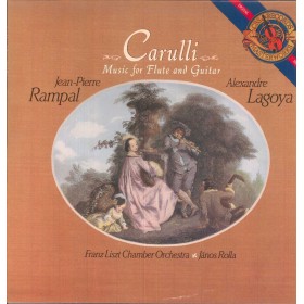 Carulli, Rampal, Lagoya LP Vinile Music For Flute And Guitar / CBS – IM42130 Nuovo