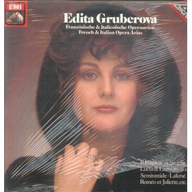 Edita Gruberova LP Vinile French E Italian Opera Arias / His Master's Voice – 1C06743136T Sigillato