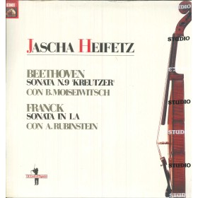 Beethoven, Franck, Heifetz ‎LP Vinile Sonata N.9 Kreutzer / Sonate In La Sigillato