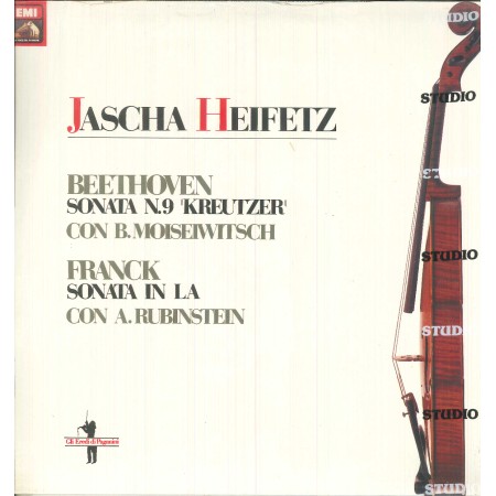 Beethoven, Franck, Heifetz ‎LP Vinile Sonata N.9 Kreutzer / Sonate In La Sigillato
