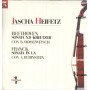 Beethoven, Franck, Heifetz ‎LP Vinile Sonata N.9 Kreutzer / Sonate In La Sigillato