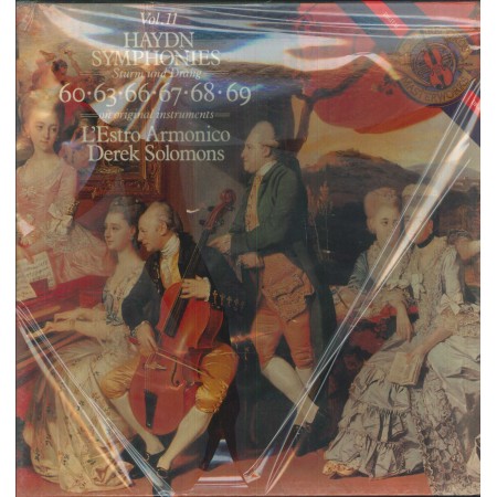 Haydn, L'Estro Armonico, Solomons ‎LP Vinile Vol.11, Symphonies, Sturm Und Drang / M342157 Sigillato