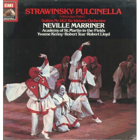 Strawinsky, Marriner LP Vinile Pulcinella / Suiten N. 1,2 Fur Kleines Orchester Sigillato