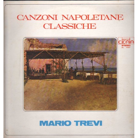 Mario Trevi LP Vinile Canzoni Napoletane Classiche / Serie Cicala – BL7007 Nuovo