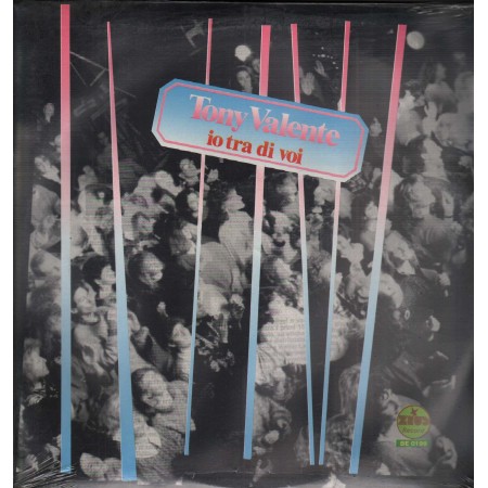 Tony Valente LP Vinile Io Tra Di Voi / Zeus Record ‎– BE0199 Sigillato