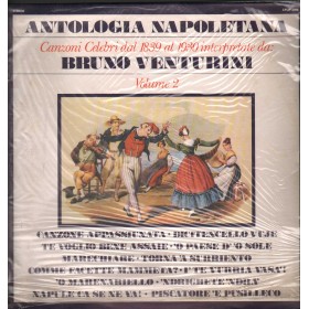 Venturini LP Vinile Antologia Napoletana Canzoni Celebri Dal 1839 Al 1930 Vol.2 Sigillato