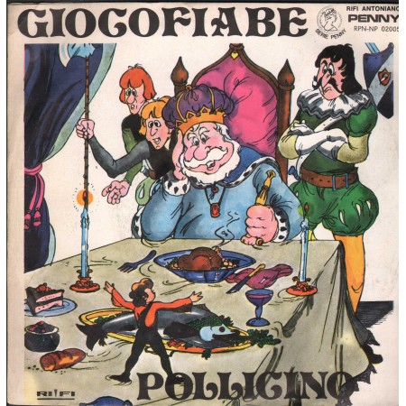 Cino Tortorella Vinile 7" 45 giri Pollicino Parte 1, 2 / Variety – RPNNP02005 Nuovo