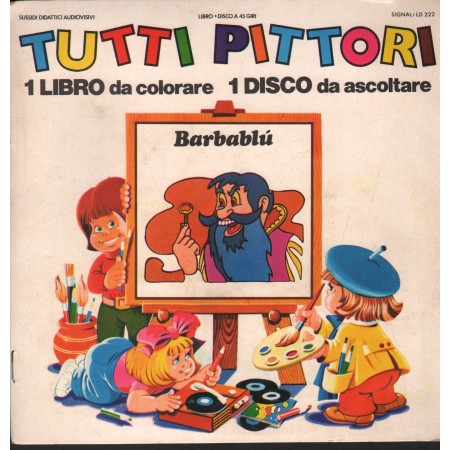 Compagnia Nazionale Del Teatro Per Ragazzi Vinile 7" 45 giri Barbablù, 1, 2 Parte Nuovo