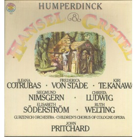 Humperdinck, Cotrubas, Von Stade LP Vinile Hansel E Gretel / CBS ‎– 79217 Nuovo