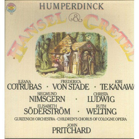 Humperdinck, Cotrubas, Von Stade LP Vinile Hansel E Gretel / CBS ‎– 79217 Nuovo