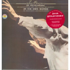 Stravinsky ‎LP Vinile In Rehearsal, In His Own Words / CBS ‎– 79239 Nuovo
