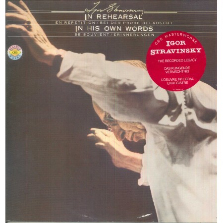 Stravinsky ‎LP Vinile In Rehearsal, In His Own Words / CBS ‎– 79239 Nuovo