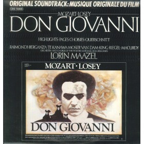 Mozart, Maazel LP Vinile Don Giovanni Highlights, Pages Choisies, Querschnitt / CBS73888 Nuovo