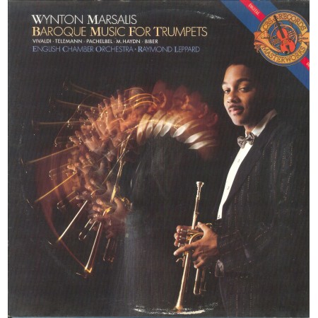 Wynton Marsalis LP Vinile Baroque Music For Trumpets / CBS – M42478 Nuovo
