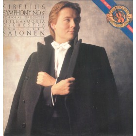 Sibelius, Salonen LP Vinile Symphony No. 5 / Pohjola's Daughter / CBS – M42366 Nuovo