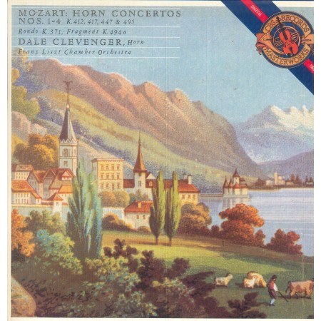 Mozart, Clevenger LP Vinile Horn Concertos Nos. 1, 4 / CBS  – M42324 Nuovo