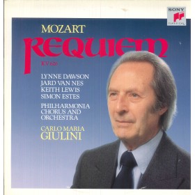 Carlo Maria Giulini LP Vinile Mozart, Requiem KV 626 / Sony – S45577 Nuovo