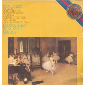 Stern, Dvorak, Sibelius LP Vinile The Great Violin Concertos, Vol. 4, The Romantic Era-2 Sigillato