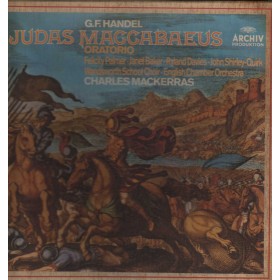 Handel, Mackerras LP Vinile Judas Maccabaeus / Archiv Produktion – 2723050 Nuovo