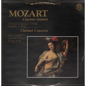 Mozart, Marcellus LP Vinile Clarinet Concerto, Quintet for Clarinet E Strings Nuovo