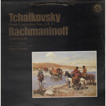Tchaikovsky, Rachmaninoff LP Vinile Piano Concertos Nos. 2, 3 / Polichinelle / MP39763