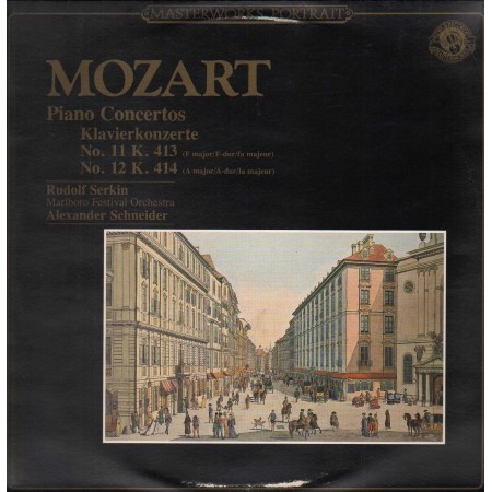 Mozart ,Serkin LP Vinile Piano Concertos N. 11 K. 413, No. 12 K. 414 / MP39765 Nuovo