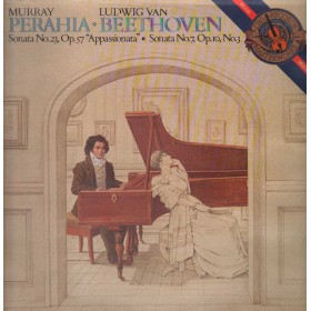 Beethoven, Perahia LP Vinile Sonata No. 23, Op. 57, Sonata No. 7, 3, Op. 10 / IM39344 Nuovo